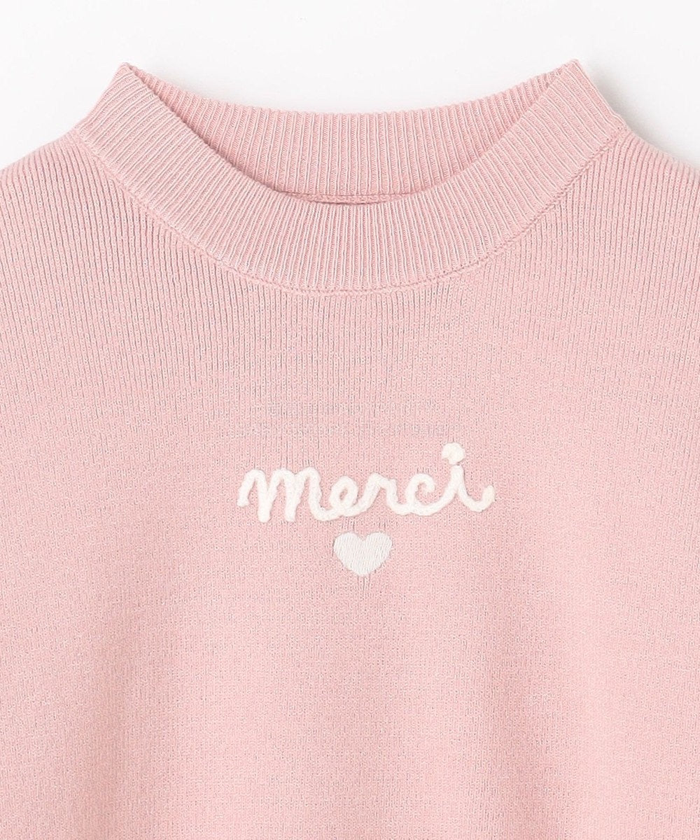 日本童裝 aF#a325 肩部荷葉邊針織毛衣 110-160cm 女童款 冬季 TOPS