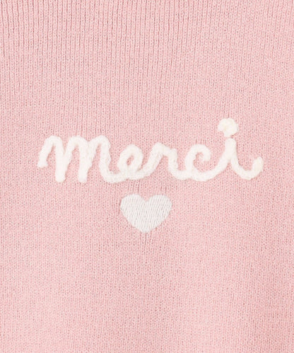 日本童裝 aF#a325 肩部荷葉邊針織毛衣 110-160cm 女童款 冬季 TOPS