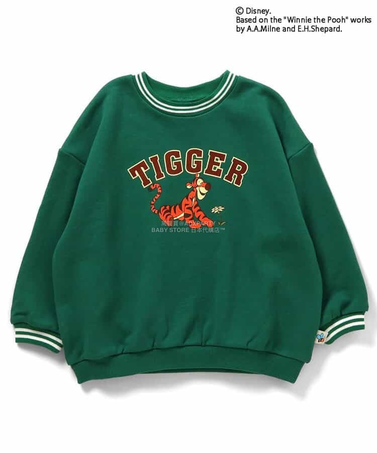 日本童裝 BREEZE x Disney 小熊維尼 衛衣 90-120cm 男童款 冬季 TOPS 聖誕紅/新年紅