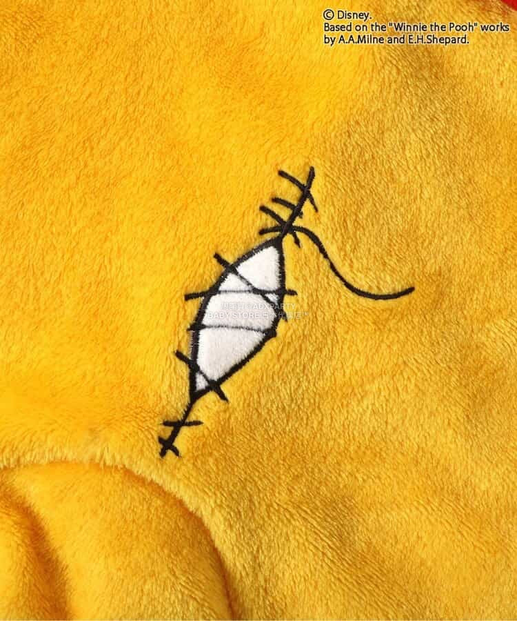 日本童裝 BREEZE x Disney 小熊維尼 毛毛連衣 70-80cm 男童款 冬季 Jumpsuit