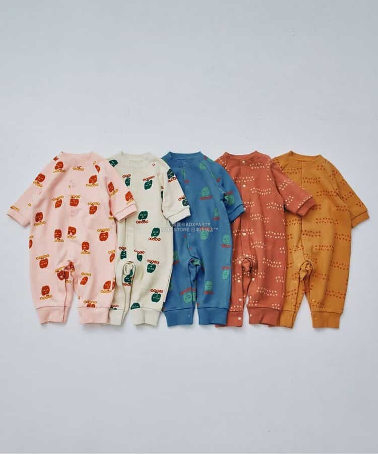 日本童裝 p.premier 衛衣連衣 70-80cm 男童款/女童款 初生嬰兒 秋季 Jumpsuit