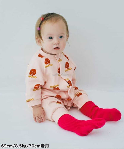 日本童裝 p.premier 衛衣連衣 70-80cm 男童款/女童款 初生嬰兒 秋季 Jumpsuit