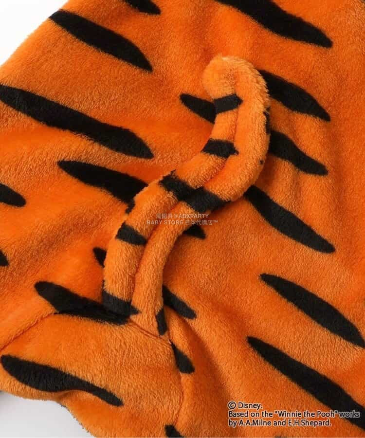 日本童裝 BREEZE x Disney 小熊維尼 毛毛連衣 70-80cm 男童款 冬季 Jumpsuit