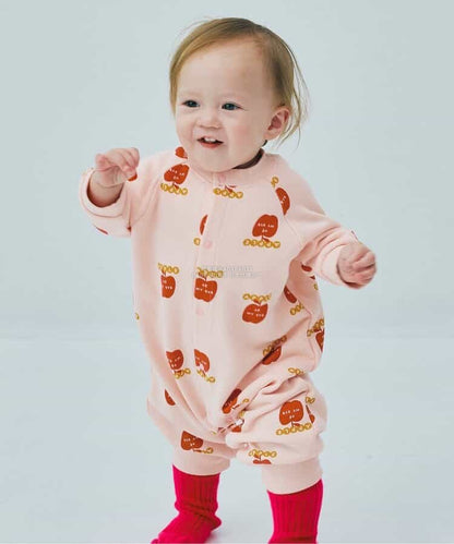 日本童裝 p.premier 衛衣連衣 70-80cm 男童款/女童款 初生嬰兒 秋季 Jumpsuit