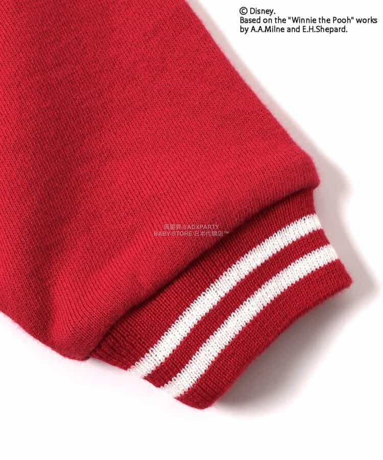 日本童裝 BREEZE x Disney 小熊維尼 連衣 70-80cm 男童款 冬季 Jumpsuit 聖誕紅/新年紅