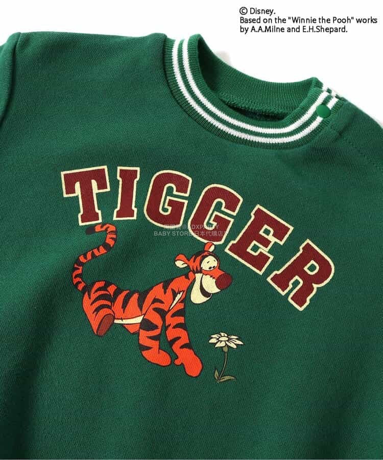 日本童裝 BREEZE x Disney 小熊維尼 連衣 70-80cm 男童款 冬季 Jumpsuit 聖誕紅/新年紅