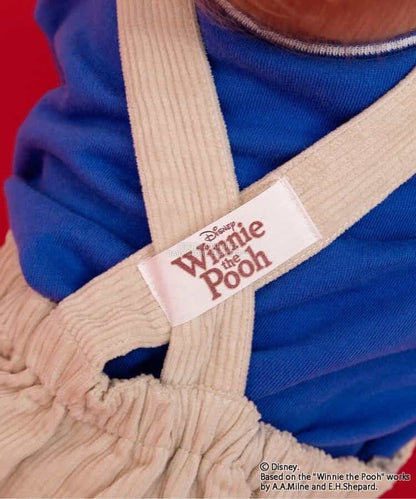 日本童裝 BREEZE x Disney 小熊維尼 背帶褲 80cm 男童款 冬季 Jumpsuit