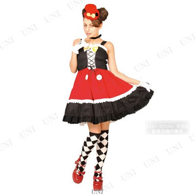日本直送 Disney 哥特式風格米奇 Free Size 大人款 萬聖節 Cosplay服裝 Halloween攪鬼特輯