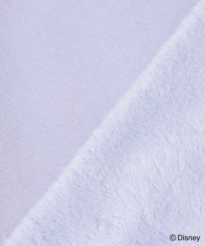 日本童裝 aF#a325 x Disney 抓毛花邊上衣 90-140cm 女童款 冬季 TOPS