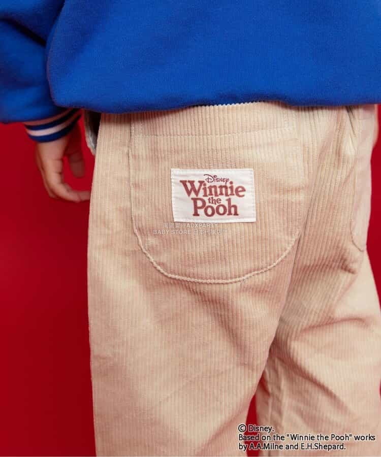 日本童裝 BREEZE x Disney 小熊維尼 休閒褲 90-120cm 男童款 冬季 PANTS