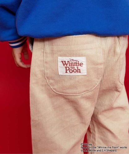 日本童裝 BREEZE x Disney 小熊維尼 休閒褲 90-120cm 男童款 冬季 PANTS