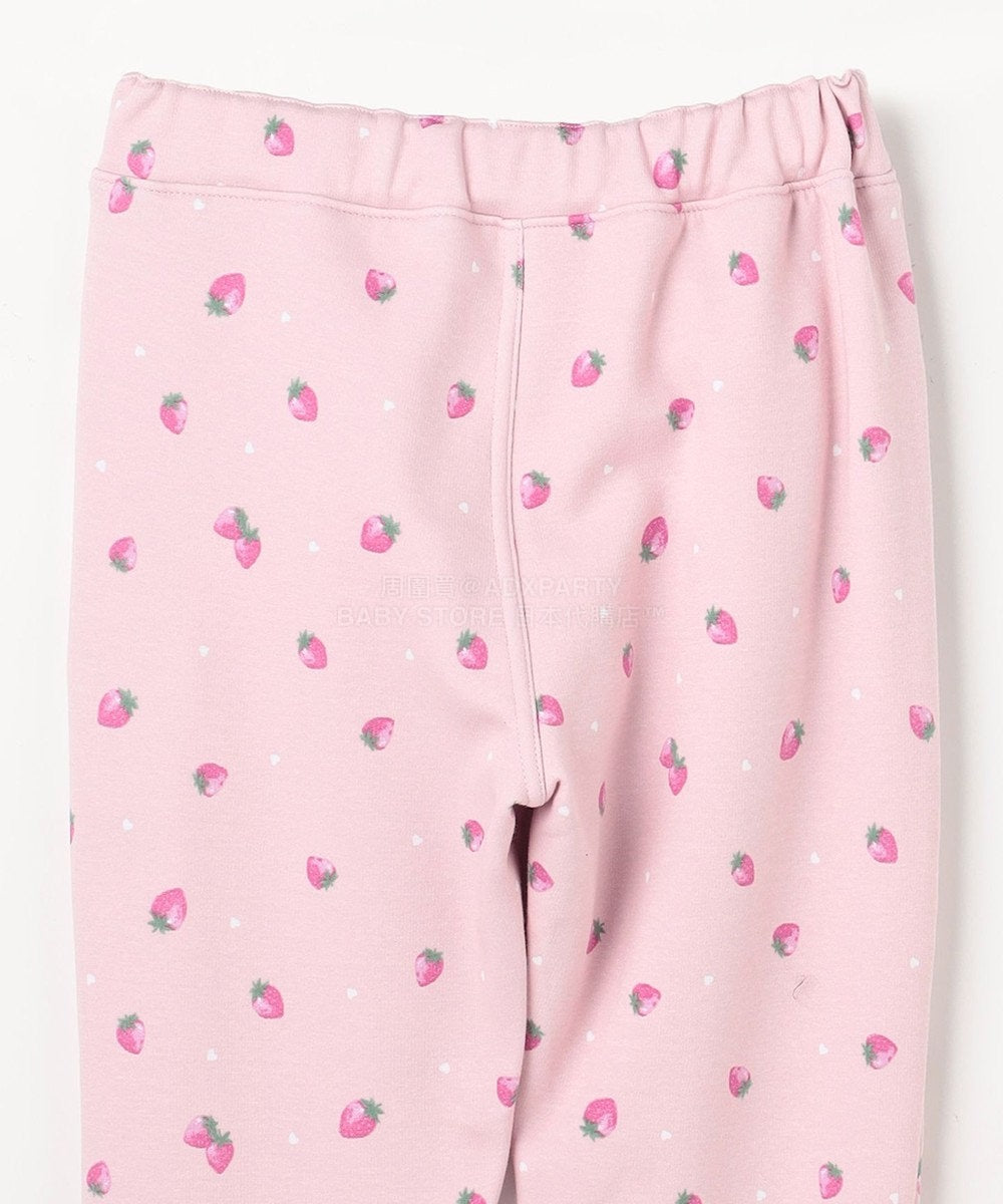 日本童裝 aF#a325 抓毛全圖案長褲 90-140cm 女童款 秋季 PANTS