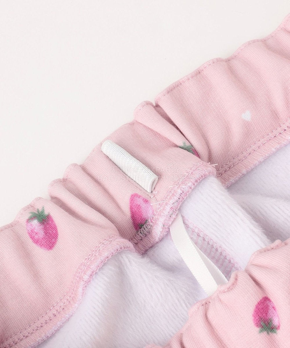 日本童裝 aF#a325 抓毛全圖案長褲 90-140cm 女童款 秋季 PANTS