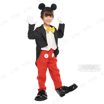 Disney Mickey Mouse 80-120/140-160cm Boys Halloween Cosplay Costume Halloween Ghost Special AAA 