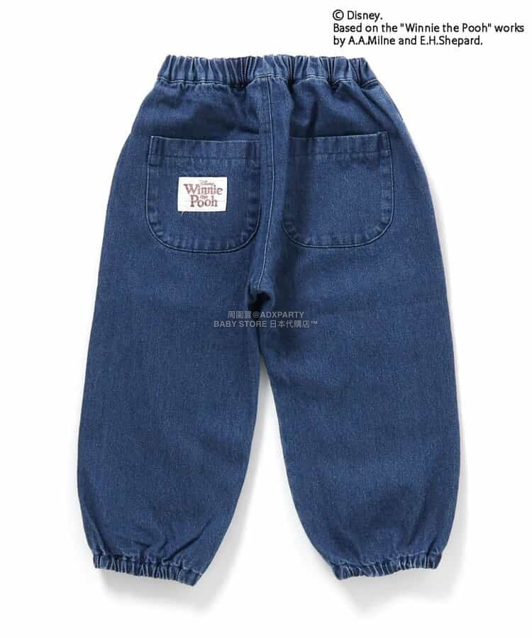 日本童裝 BREEZE x Disney 小熊維尼 休閒褲 90-120cm 男童款 冬季 PANTS