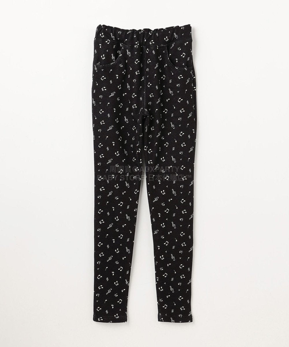 日本童裝 aF#a325 抓毛全圖案長褲 90-140cm 女童款 秋季 PANTS