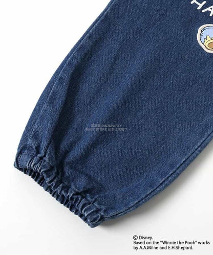 日本童裝 BREEZE x Disney 小熊維尼 休閒褲 90-120cm 男童款 冬季 PANTS