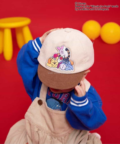 日本直送 BR#22EE x Disney 小熊維尼 Cap帽 46-48cm 初生嬰兒 帽系列