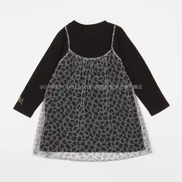 日本童裝 X-girl 上衣吊帶紗裙兩件套裝 80-140cm 女童款 夏季 TOPS DRESSES