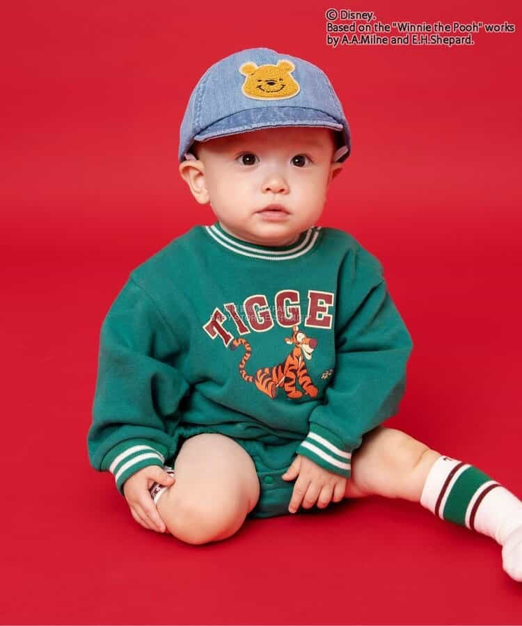 日本直送 BR#22EE x Disney 小熊維尼 Cap帽 46-48cm 初生嬰兒 帽系列