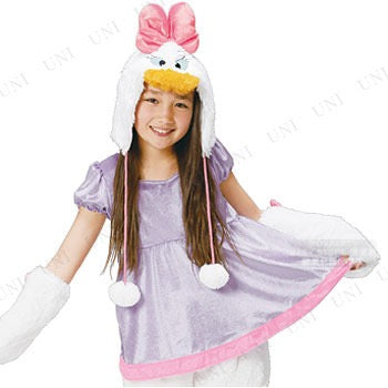 日本直送 Disney Daisy Duck 120-160cm 女童款 萬聖節 Cosplay服裝 Halloween攪鬼特輯 AAA