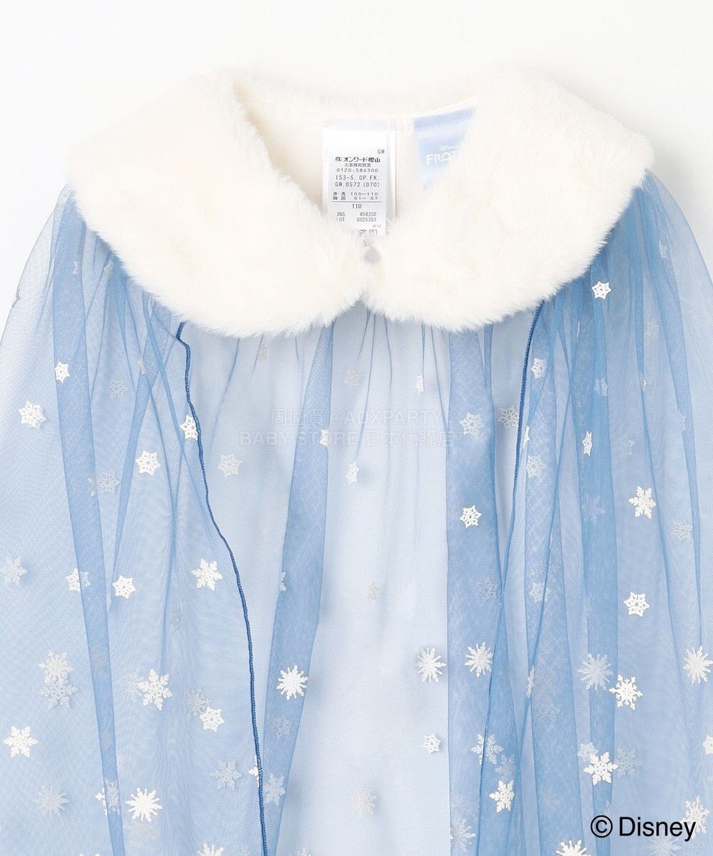 日本童裝 aF#a325 x Disney Frozen Elsa公主連身裙 90-140cm 女童款 冬季 DRESSES