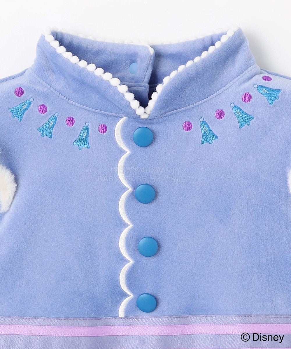 日本童裝 aF#a325 x Disney Frozen Anna公主連身裙 90-140cm 女童款 冬季 DRESSES