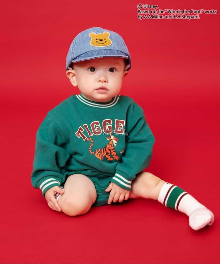 日本直送 BR#22EE x Disney 小熊維尼 襪一對 7-12cm 襪系列