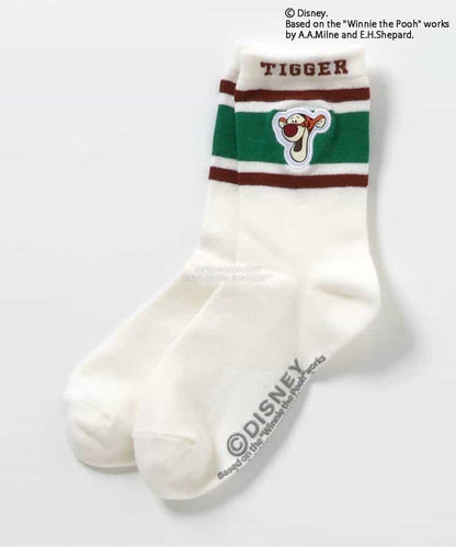 日本直送 BR#22EE x Disney 小熊維尼 襪一對 13-21cm 襪系列