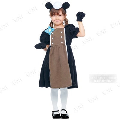 日本直送 Disney Bambi Flower 80-140cm 女童款 萬聖節 Cosplay服裝 Halloween攪鬼特輯
