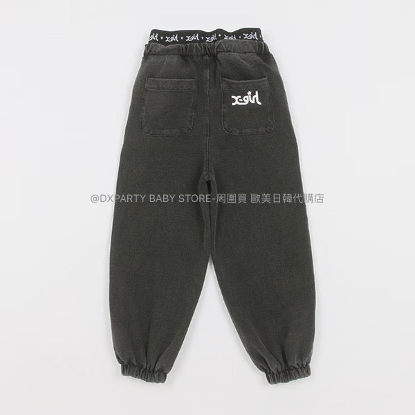 日本童裝 X-girl 牛仔休閒長褲 100-140cm 女童款 夏季 PANTS