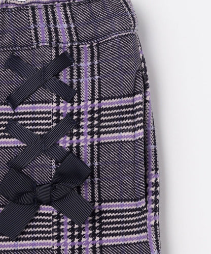 日本童裝 aF#a325 抓毛闊腳褲 110-160cm 女童款 冬季 PANTS