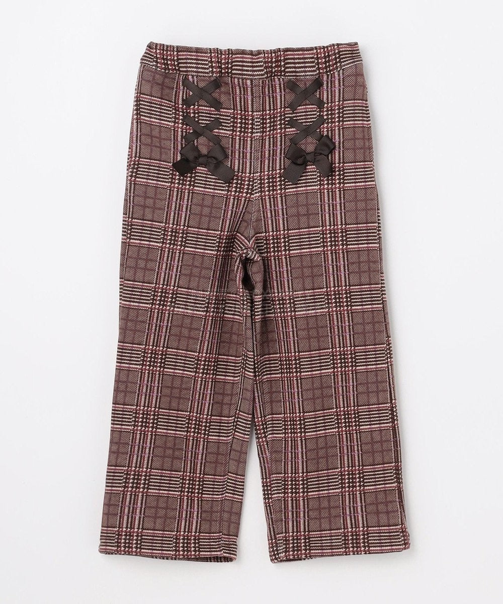 日本童裝 aF#a325 抓毛闊腳褲 110-160cm 女童款 冬季 PANTS