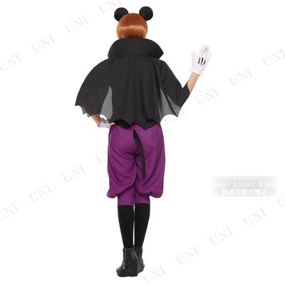 日本直送  Disney 惡魔米奇 Free Size 大人款 萬聖節 Cosplay服裝 Halloween攪鬼特輯 AAA