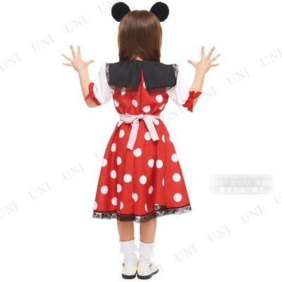 日本直送 Disney 米妮 80-140cm 女童款 萬聖節 Cosplay服裝 Halloween攪鬼特輯