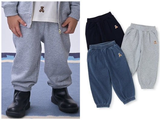 日本童裝 pe#main x【POLO BCS】運動長褲 80-130cm 男童款 秋季 PANTS