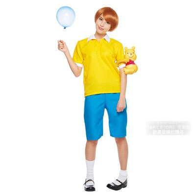 日本直送  Disney Winner the Pooh Robin Free Size 大人款 萬聖節 Cosplay服裝 Halloween攪鬼特輯 AAA
