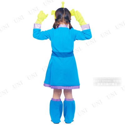 Disney Toy Story Alien 80-120cm Girls Halloween Cosplay Costume Halloween Ghost Special AAA 