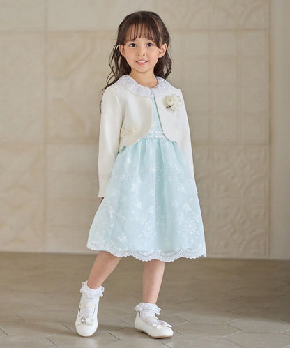 日本童裝 aF#a325 蕾絲領襯衫 110-130cm 女童款 冬季 TOPS 面試/宴會/表演