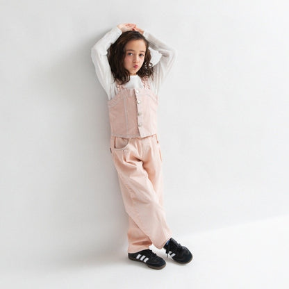 日本童裝 Branshes【Ou? by EDWIN】牛仔長褲 90-150cm 女童款 春季 PANTS