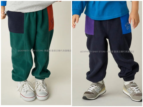 日本童裝 BEAMS mini 刺激logo抓看長褲 90-150cm 男童款/女童款 秋季 PANTS 【日本預售：2024年10月下旬】