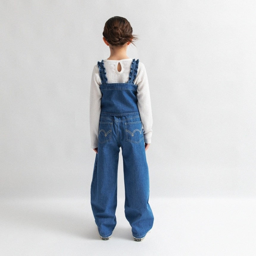 日本童裝 Branshes【Ou? by EDWIN】牛仔長褲 90-150cm 女童款 春季 PANTS