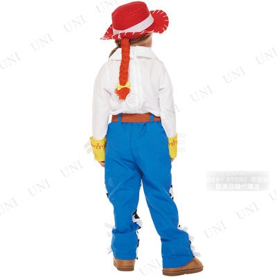 日本直送 Disney Toy Story Jessie  100-140cm 女童款 萬聖節 Cosplay服裝 Halloween攪鬼特輯 AAA
