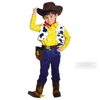 Disney Toy Story Woody 120-140cm Boys Halloween Cosplay Costume Halloween Ghost Special AAA 