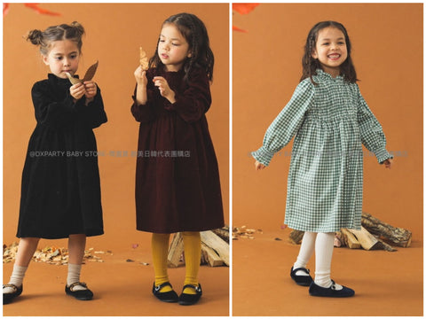 日本童裝 B:MING by BEAMS 連身裙 100-140cm 女童款 秋季 DRESSES 【日本預售：2024年10月下旬】