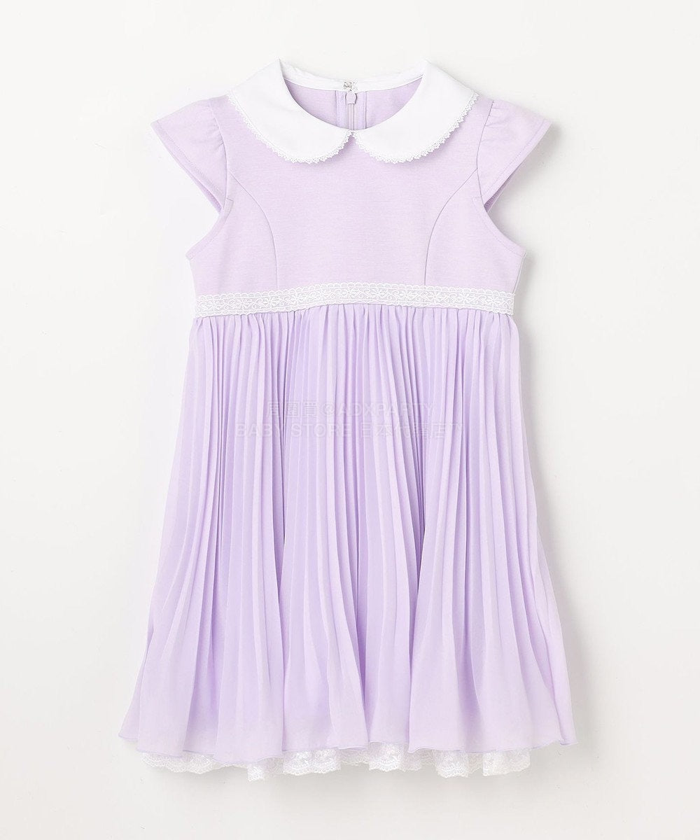 日本童裝 aF#a325 緞帶短外套+雪紡褶皺連身裙 110-130cm 女童款 冬季 OUTERWEAR  DRESSES 面試/宴會/表演