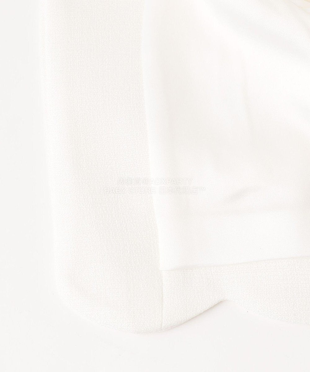 日本童裝 aF#a325 緞帶短外套+雪紡褶皺連身裙 110-130cm 女童款 冬季 OUTERWEAR  DRESSES 面試/宴會/表演