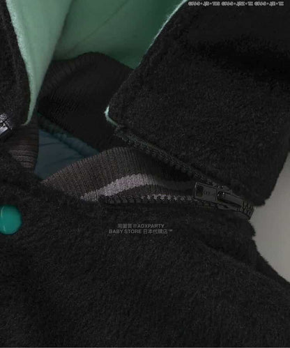 日本童裝 BREEZE x シンカリオン 刺繡連帽夾棉外套 90-140cm 男童款 冬季 (適合初秋、香港平均溫度、寒冷天氣雪）OUTERWEAR