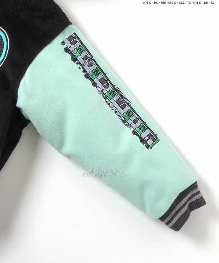 日本童裝 BREEZE x シンカリオン 刺繡連帽夾棉外套 90-140cm 男童款 冬季 (適合初秋、香港平均溫度、寒冷天氣雪）OUTERWEAR