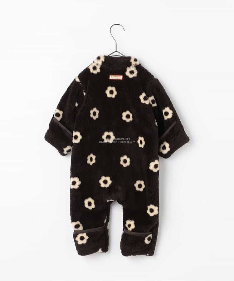 日本童裝 p.premier 毛毛絨毛連衣 70-80cm 男童款/女童款 初生嬰兒 秋季 Jumpsuit